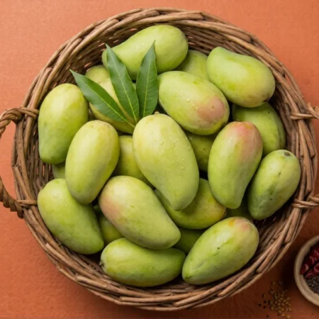 Tella Gulabeelu Raw Mango – Green Mango for Pickle & Aam Ka Achar | Mangohub